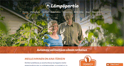 Desktop Screenshot of lampopartio.fi